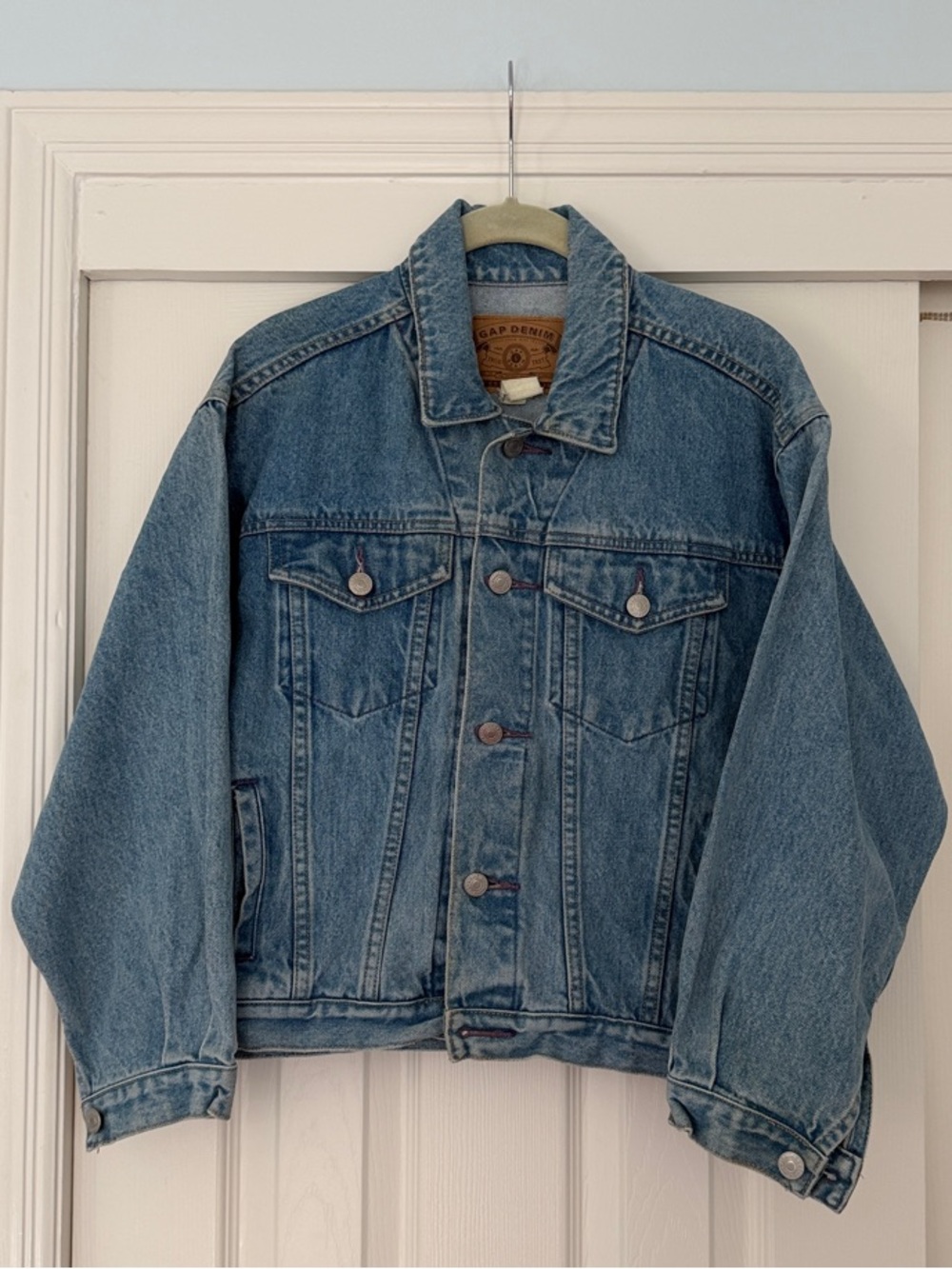 Vintage GAP Cropped Denim Jacket